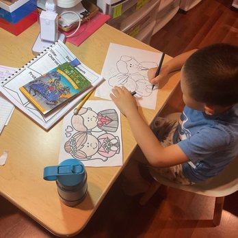 Art Planet - My son learned to use pencil to sketch out the drawing first before using a thin black marker to highlight. - Art Schools Near Me - San Gabriel, California Art Planet - My son learned to use pencil to sketch out the drawing first before using a thin black marker to highlight. - Art Schools Near Me - San Gabriel, California