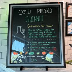 Cold Pressed Gwinnett - Growlers!