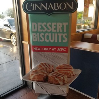 KFC - Cinnabon biscuits - Fast Food Near Me - North Las Vegas, Nevada