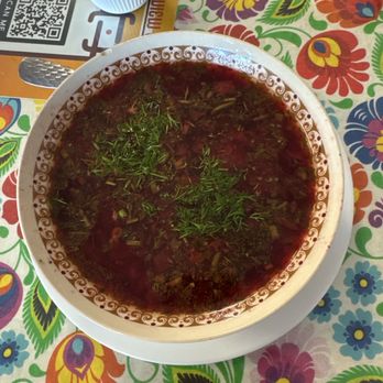 Pierogi Village - Red Borscht - Polish Near Me - Las Vegas, Nevada
