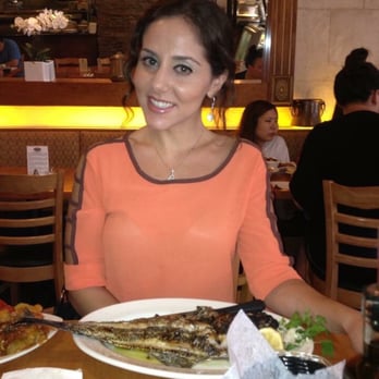 Greek Taverna - Enjoying my sea bass! - Greek Near Me - Edgewater, New Jersey Greek Taverna - Enjoying my sea bass! - Greek Near Me - Edgewater, New Jersey