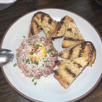 Sparrow + Wolf - Grass Fed Steak Tartare - New American Near Me - Las Vegas, Nevada