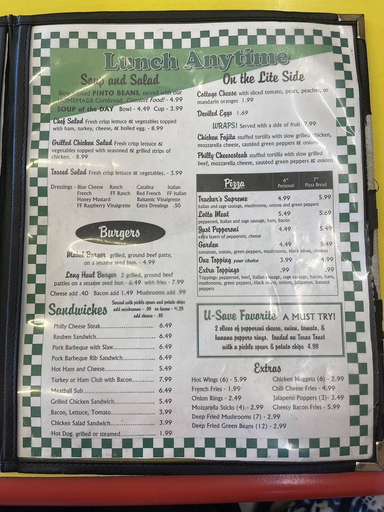 USAVE TRAVEL PLAZA RESTAURANT 14 Photos & 14 Reviews US 19 & 129