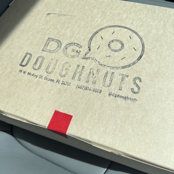 DG Doughnuts - 1/2 Dozen Assorted Doughnuts - Bakeries Near Me - Ocoee, Florida DG Doughnuts - 1/2 Dozen Assorted Doughnuts - Bakeries Near Me - Ocoee, Florida