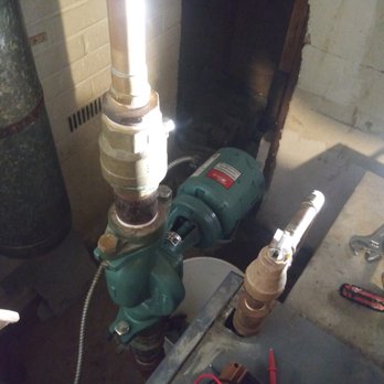 LeClair Plumbing & Heating - This boiler provided heat for 12 units but not with a broken circulator. - Plumbing Near Me - Newton, New Hampshire