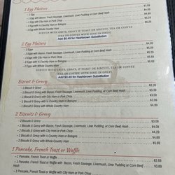 Edgewood Grill - Menu 2024