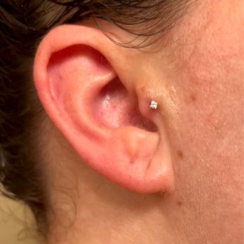 Cleopatra - New tragus piercing - Piercing Near Me - Irvine, California Cleopatra - New tragus piercing - Piercing Near Me - Irvine, California