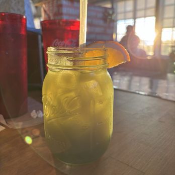 Salt Water Cowboys - The swamp thing drink - Seafood Near Me - St Augustine, Florida