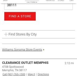 Williams Sonoma Store