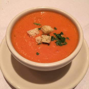 Petterinos - Tomato bisque bowl... so flavorful! - American Near Me - Chicago, Illinois Petterinos - Tomato bisque bowl... so flavorful! - American Near Me - Chicago, Illinois