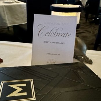 Morton's The Steakhouse - Special touches for our special occasion made a big impact - did I mention rose petals on the table, as well? - Steakhouses Near Me - Anaheim, California