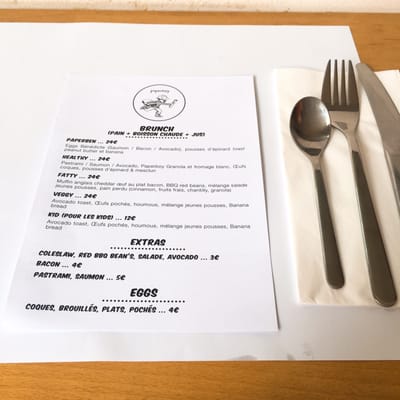Menu photo 3 Paperboy Paris, 75 Menu photo 3 Paperboy Paris, 75
