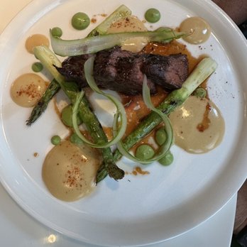 Le Jardinier - Wagyu beef in miso hollandaise - French Near Me - Miami, Florida