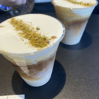 Frame Coffee Roasters - Pistachio creme latte - Coffee Roasteries Near Me - Vienna, Virginia Frame Coffee Roasters - Pistachio creme latte - Coffee Roasteries Near Me - Vienna, Virginia