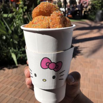 Hello Kitty Cafe - Rainbow doughnuts - Cafes Near Me - Irvine, California