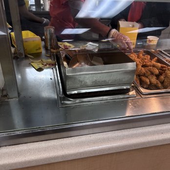 Bojangles - She's making an order on the nasty counter. - Fast Food Near Me - Concord, North Carolina
