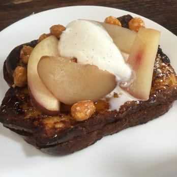 Manhattan Beach Post - Ricotta stuffed French toast $12 - New American Near Me - Manhattan Beach, California