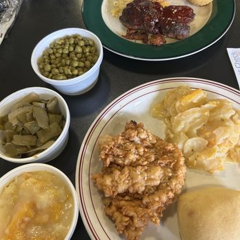 Sherry's Cafe - Chicken, scalloped potato, peach cobbler, green beans, green peas, meatloaf, mac and cheese - Cafes Near Me - Trussville, Alabama Sherry's Cafe - Chicken, scalloped potato, peach cobbler, green beans, green peas, meatloaf, mac and cheese - Cafes Near Me - Trussville, Alabama