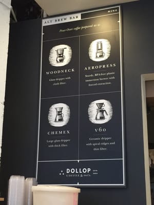 Menu photo 6 Dollop Coffee Chicago, IL