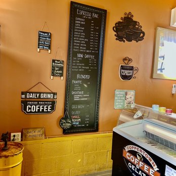 Mojo to Go - a coffee shop with a menu on the wall - Coffee & Tea Near Me - Jerome, Arizona Mojo to Go - a coffee shop with a menu on the wall - Coffee & Tea Near Me - Jerome, Arizona