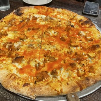 Bocca Bistro - Bills Mafia 18" Buffalo pizza - Italian Near Me - Boone, North Carolina