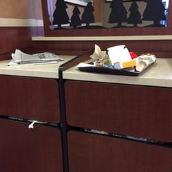 McDonald's - Trash over flowing!