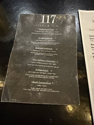 Menu photo 1 117 Restaurant And Brewery Philadelphia, PA Menu photo 1 117 Restaurant And Brewery Philadelphia, PA