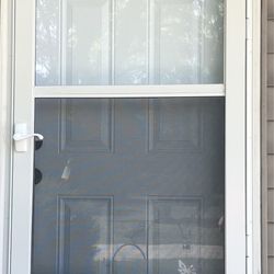 Lowe's Home Improvement - Lowe's exterior door and screen door.