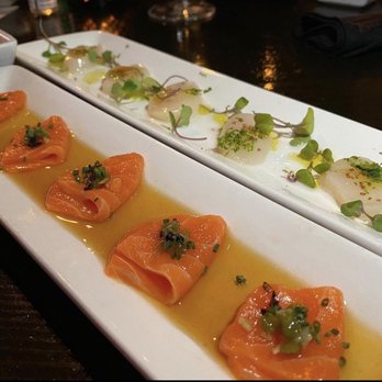 O-Ku - Chef's Special King Salmon Usuzukuri - Sushi Bars Near Me - Charleston, South Carolina