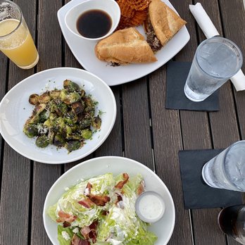 kitchen747 - Garlicky steak sandwich. Brussels sprouts. Wedge salad. - Pizza Near Me - Roseville, California