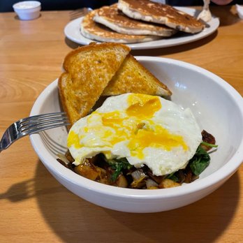 The Nest Diner - Garden bowl with eggs over easy instead of scrambled. Yum!! - American Near Me - Cypress, Texas The Nest Diner - Garden bowl with eggs over easy instead of scrambled. Yum!! - American Near Me - Cypress, Texas