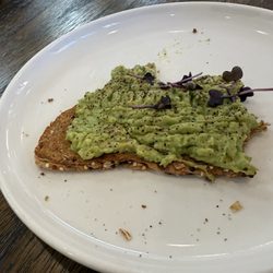 The Lotus Cafe - I almost forgot to take a photo of the avocado toast.