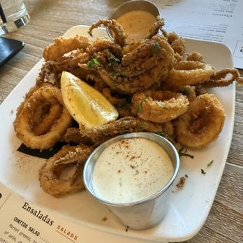 Contigo Latin Kitchen - Calamari Frito (Hot) - Spanish Near Me - Tucson, Arizona