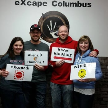 Excape Columbus - Team Ex Calibur - Escape Games Near Me - Powell, Ohio