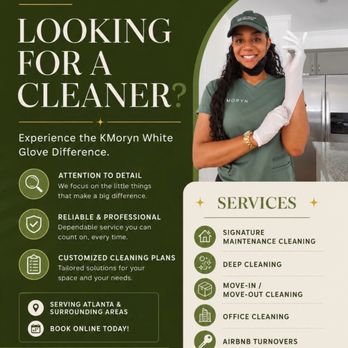 Kmoryn White Glove Cleaning - Home Cleaning Near Me Kmoryn White Glove Cleaning - Home Cleaning Near Me