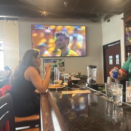 TVs at the bar