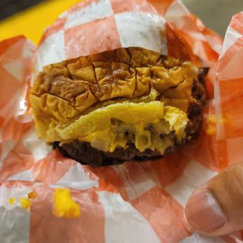 7th Street Burger Chelsea - The double cheese burger itself. Not aesthetically looking fancy but the taste is high class. - Burgers Near Me - New York, New York 7th Street Burger Chelsea - The double cheese burger itself. Not aesthetically looking fancy but the taste is high class. - Burgers Near Me - New York, New York
