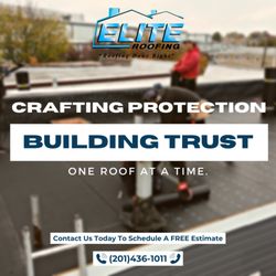 Elite Roofing Contractor - Here at Elite Roofing, we're crafting protection & building trust, one roof at a time! #RoofingExcellence #TrustThePros