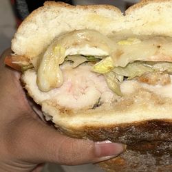 Mastic Pupuseria and Taqueria - Chicken cutlet sandwich