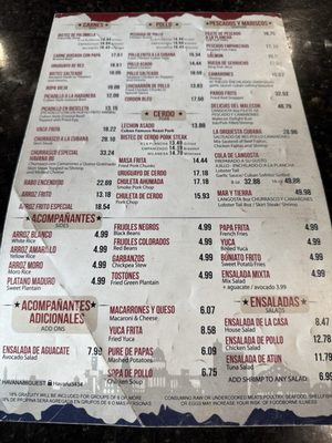 Menu photo 3 HAVANA 86 - Authentic Cuban Flavor Tampa, FL