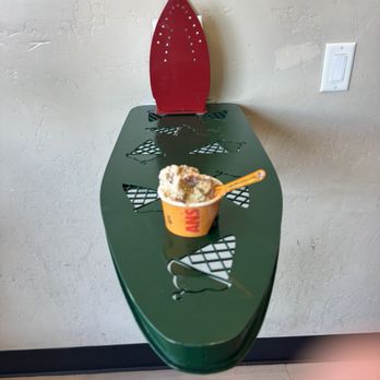 An's Dry Cleaning - Cute tables inside the store - Gelato Near Me - San Diego, California