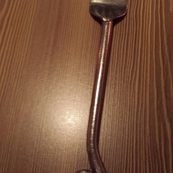 Thai Siam Cuisine - Did not love the chameleon tail fork as it was hard to hold on to. - Thai Near Me - Oakville, Ontario