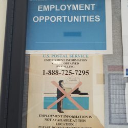 US Post Office gratigny branch - Employment opportunities