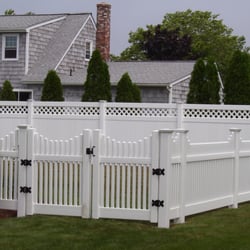 R A DeFusco & Son Fence - PVC Vinyl Victorian Picket