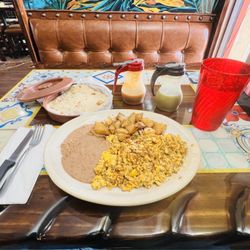 Taqueria Chapala Jalisco - Chorizo/Egg Breakfast Plate
