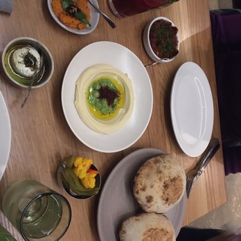 Galit - Hummus set up - Mediterranean Near Me - Chicago, Illinois