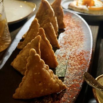 Saffron Modern Indian Dining - Samosa Plate - Indian Near Me - Milwaukee, Wisconsin Saffron Modern Indian Dining - Samosa Plate - Indian Near Me - Milwaukee, Wisconsin