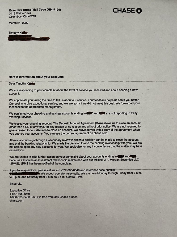 CHASE BANK Updated September 2024 12 Reviews 4700 W 119th St