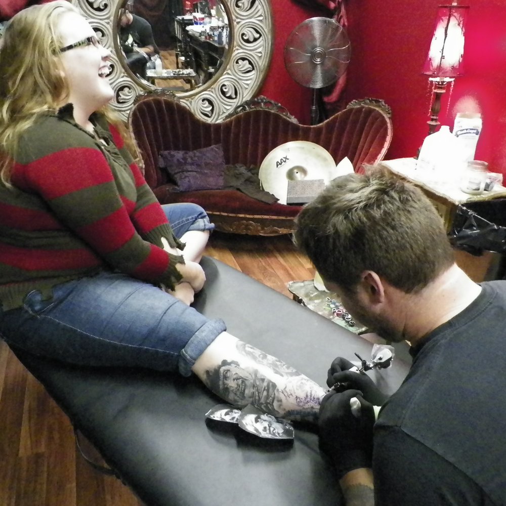 The Rue Morgue Tattoo Gallery - You can count on a memorable experience. - Tattoo Near Me - Franklin, Indiana The Rue Morgue Tattoo Gallery - You can count on a memorable experience. - Tattoo Near Me - Franklin, Indiana