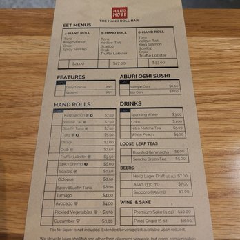 Hello Nori - menu - Japanese Near Me - Vancouver, British Columbia Hello Nori - menu - Japanese Near Me - Vancouver, British Columbia